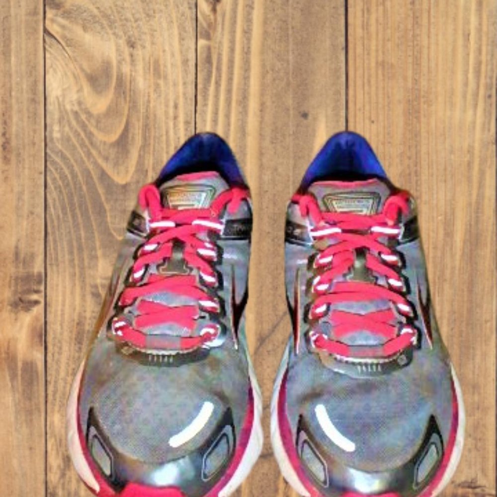 Brooks Transcend 2 Super DNA Running Sneakers Womens 6.5 Grey Low Top